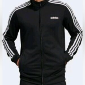 Adidas Men’s Essentials 3 Stripe Track Jacket L